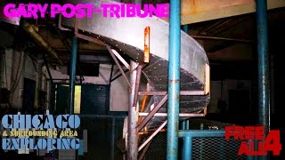 Abandoned Gary Post-Tribune Newspaper Building