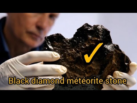 5 ways to identify black diamond météorite stone at Home