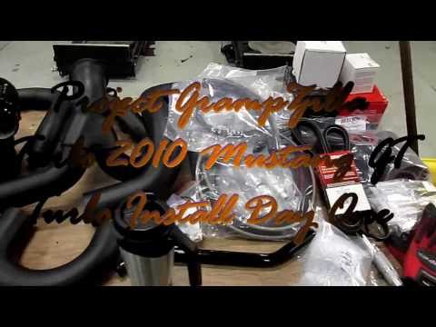 Hellion Turbo S197 Ford Mustang #4: Turbo Install Day One