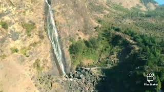 preview picture of video 'Uttrakhand (a) - Birthi fall munsyari ( DJI drone's view )'
