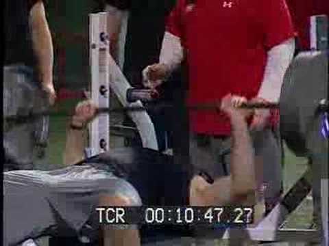 Steve Justice combine training interview