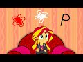 Blue S Clues And Sunset Shimmer Thinking Time Tickety S Favorite Color