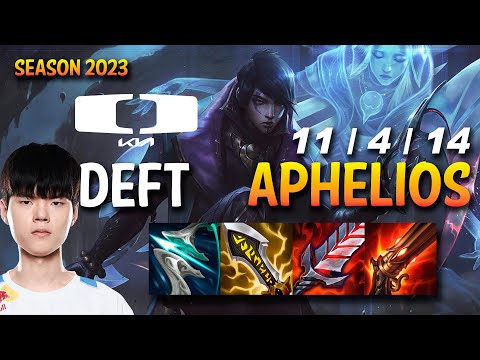 DK Deft APHELIOS vs ZERI ADC - KR Ranked
