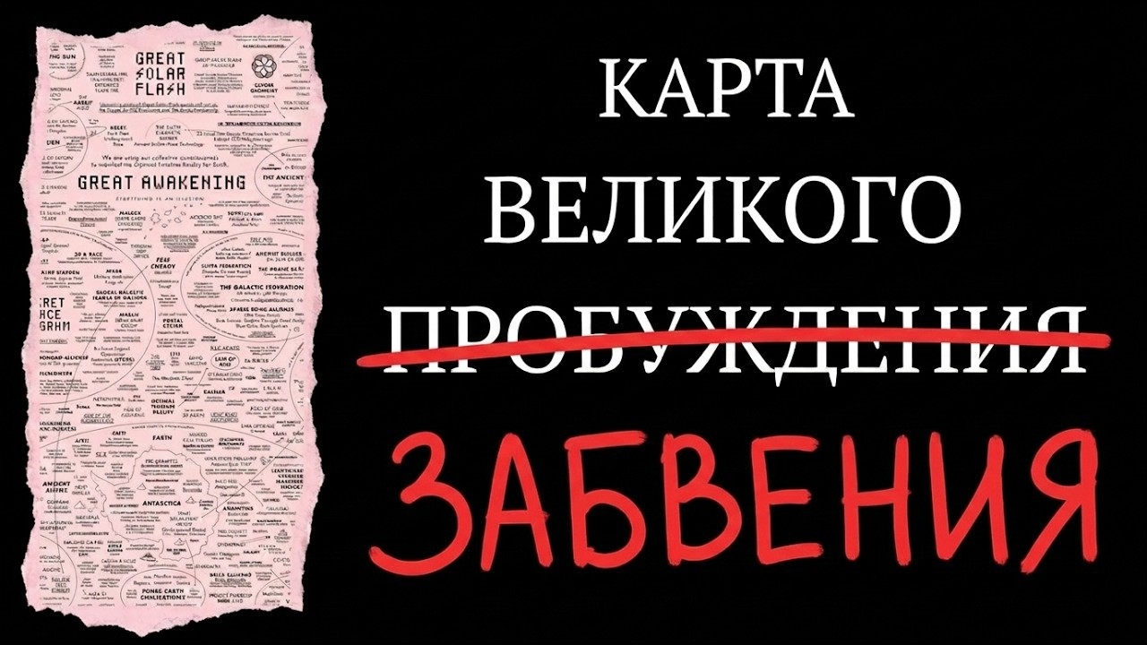 Карта Великого Пробуждения — ДНК Демиурга