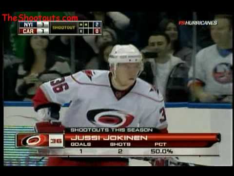 Carolina Hurricanes (3) @ New York Islanders (4) Shootout October 21, 2009