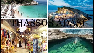 Thassos Adası Gezisi | Part III | 2500KM 5 Ülke | Golden Beach Camping, Aliki Be