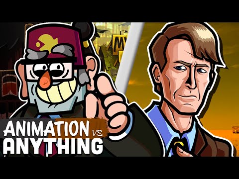 Grunkle Stan vs Saul Goodman - Rap Battle! (ANIMATION VS ANYTHING: CH. II)