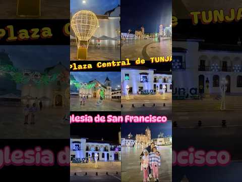 La Plaza Central de Tunja Iglesia San Francisco #patinajedevelocidad #fly #viralshort #boyacá
