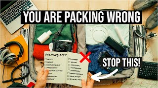 The BEST way to pack a Suitcase (Carry-On Only)