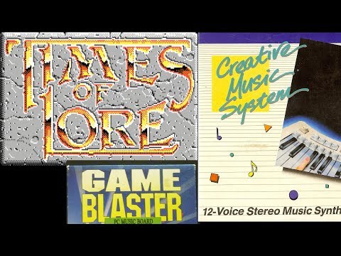 Times of Lore - Title and intro music (CMS version) - [DOS] (1988)