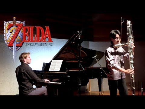 Color Dungeon - Zelda: Link's Awakening for Contrabass Flute & Piano