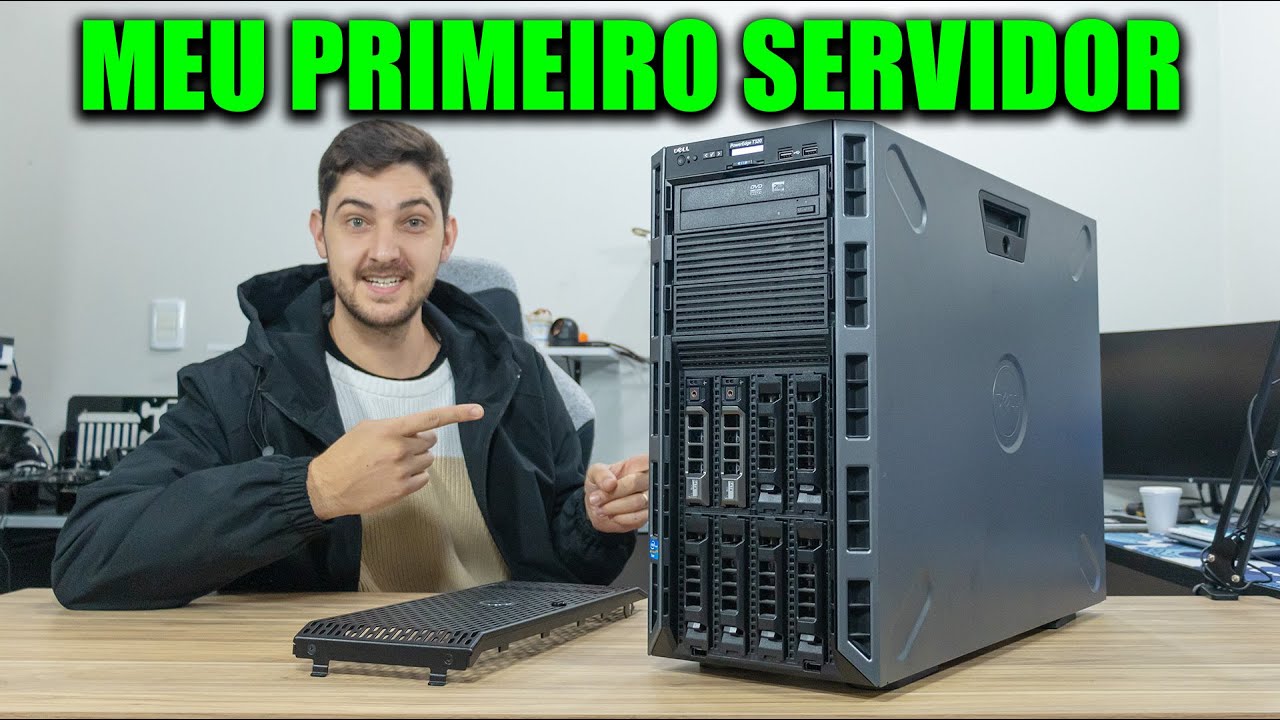 COMPREI UM SERVIDOR DELL DE LEILÃO POR 1700 REAIS, É UM TANQUE!
