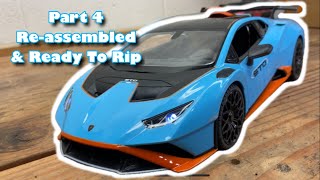 Rastar Lamborghini STO - ESC & Receiver Installed - Toy Grade to Hobby-ish Grade Series Part 4