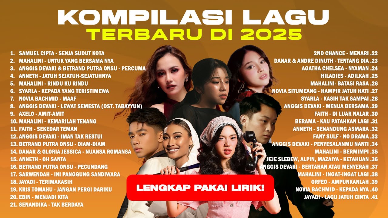 LAGU TRENDING VIRAL HITS SPOTIFY TIKTOK TERBARU 2025! - MUSIK INDONESIA TERBAIK