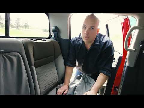How To Install Nissan Frontier Rear Seat Covers