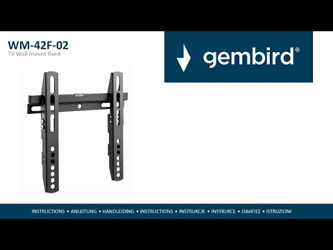 Gembird WM-42F-02 Black