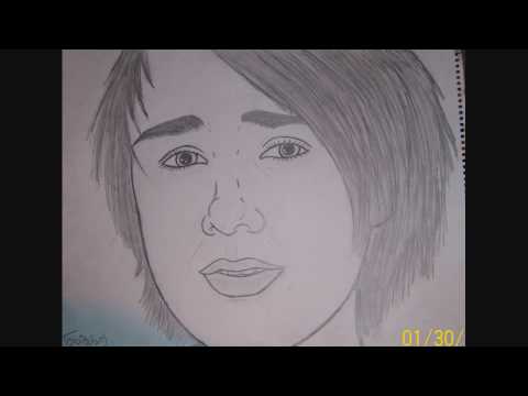 Tegning av Tobias Frøystad fra Waschera (Helt Ærlig Show) + Paprika Sangen