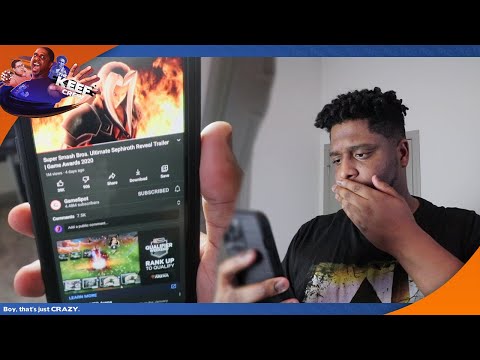 How SMASH PLAYERS reacted to SEPHIROTH IN SMASH ...