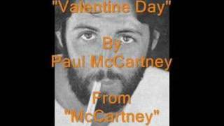 "Valentine Day" By Paul McCartney