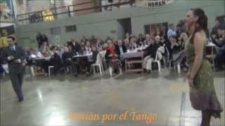 MILENA PLEBS & DEMIAN GARCIA  con OSVALDO y PABLO RAMOS y el Tango DE IGUAL A IGUAL en el MORAN