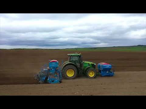 Sowing Oats - Tractor Video