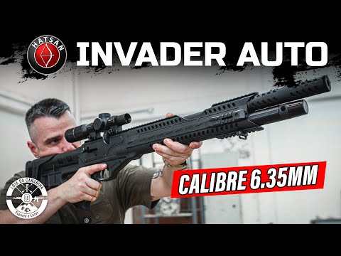 INVADER BIG BORE - Review Hatsan Invader Auto 6.35mm Semiautomática