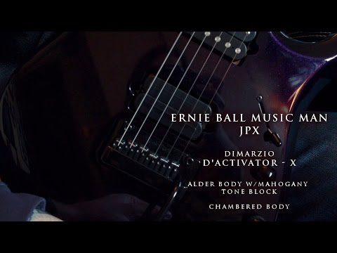 Music Man JP12 (D'Activator) Music Man JPX (D'Activator-X) Comparison