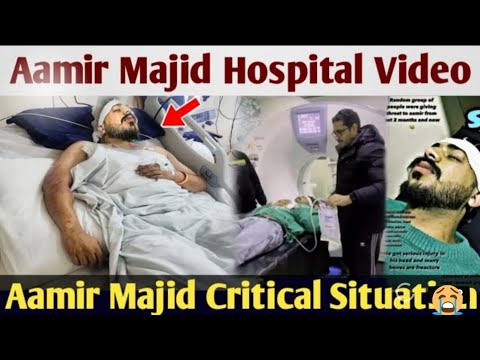 @aamir__majid Critical Condition 🥺 || Aamir Majid Hospital video