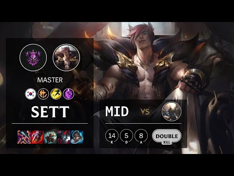 Sett Mid vs Pantheon - KR Master Patch 11.16