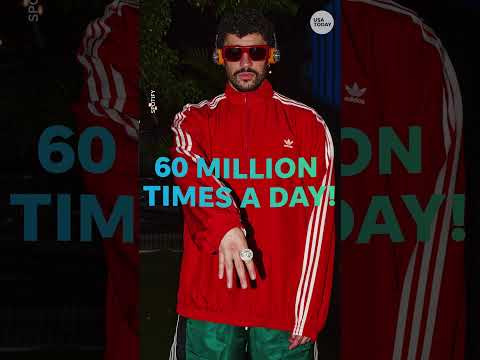 Here's where Bad Bunny, Taylor Swift landed on Spotify Wrapped 2025 #Shorts