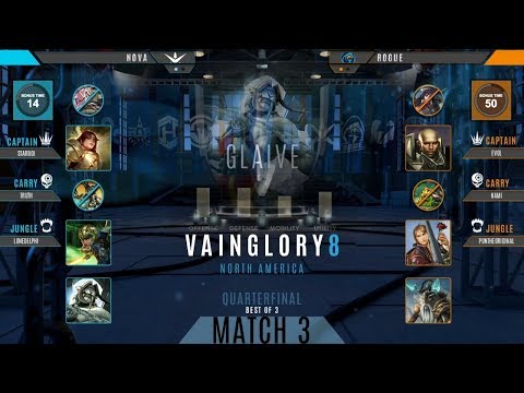 Nova vs Rogue Game 3 | Vainglory 8 NA Autumn 2017 Split 1 Week 1