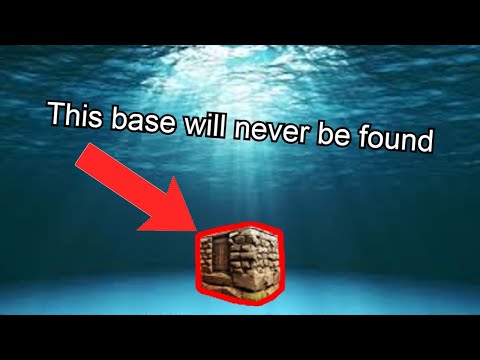 How to build the most hidden underwater base that does not require tek. (ark survival evolved)