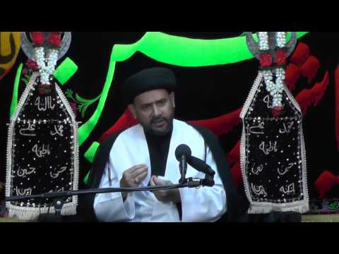 Majlis-Night of 19th Muharram 1438 by Maulana Syed Ahmed Naqvi in Darbar-e-Masoomeen.