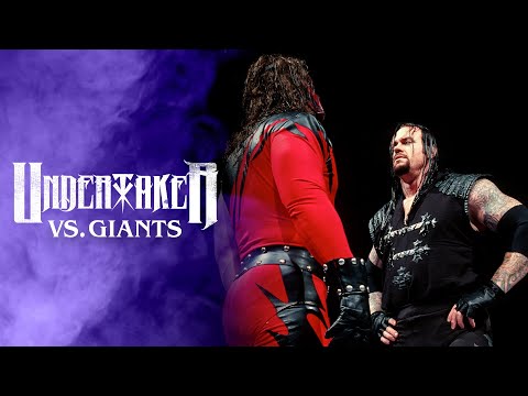 Undertaker vs. Giants matches and moments