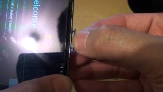 LG/Google Nexus 4: How to Insert New Micro SIM Card