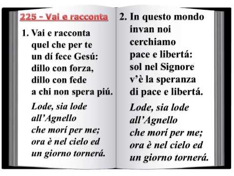 225 Vai e racconta - Innario Chiesa Cristiana Avventista del Settimo Giorno 2014