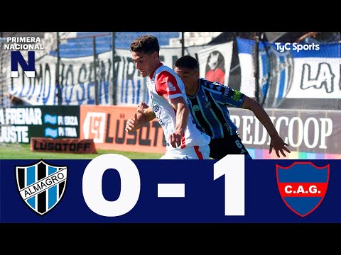 Almagro 0-1 Atlético Güemes (SdE) | Primera Nacional | Fecha 34 (Zona A
