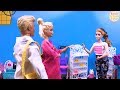 Ken Membawa Barbie Ke Mal Untuk Membeli Mainan Kereta Dorong Bayi Mainan Barbie Mall