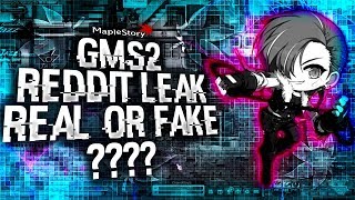 MAPLESTORY 2 REDDIT LEAK REAL OR FAKE (GMS2)
