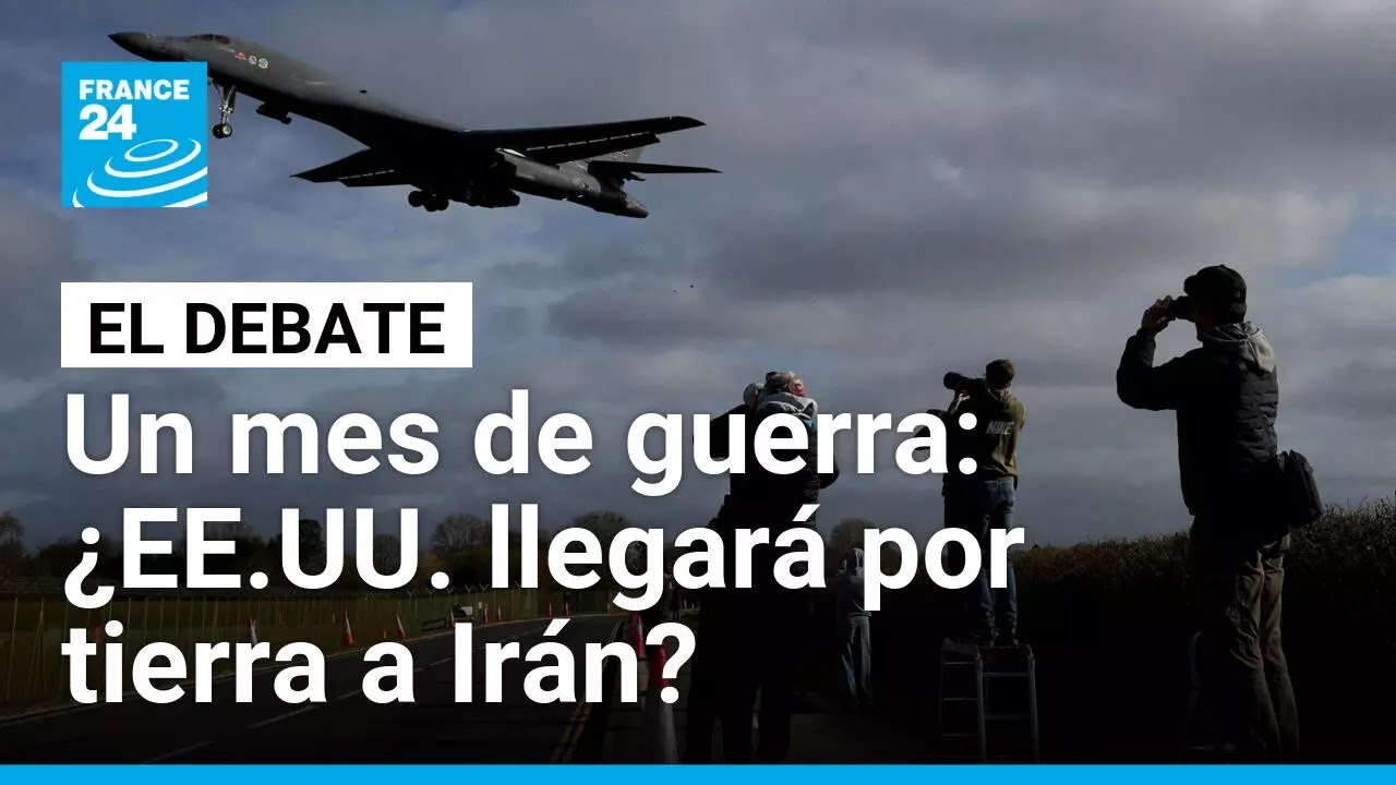 A un mes de guerra, ¿lanzará EE. UU. misiones terrestres en Irán? • FRANCE 24 Español