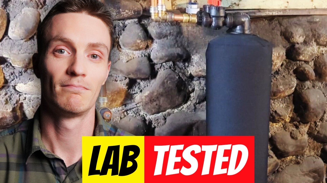 This WHOLE HOUSE Water Filter Removes FLUORIDE & PFAS (forever chemicals)