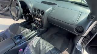 1997 Pontiac Firebird Trans Am Convertible Interior and Engine