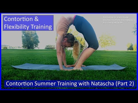 Contortion Training by Flexyart 177: Summer Training (Part2) Also for Yoga, Poledance, Ballet, Dance
