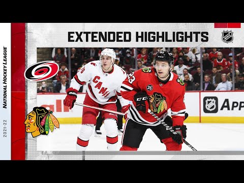 Carolina Hurricanes vs Chicago Blackhawks Nov 3, 2021 HIGHLIGHTS