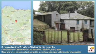 preview picture of video '3 dormitorios 2 baños Vivienda de pueblo en Becerrea, Lugo'