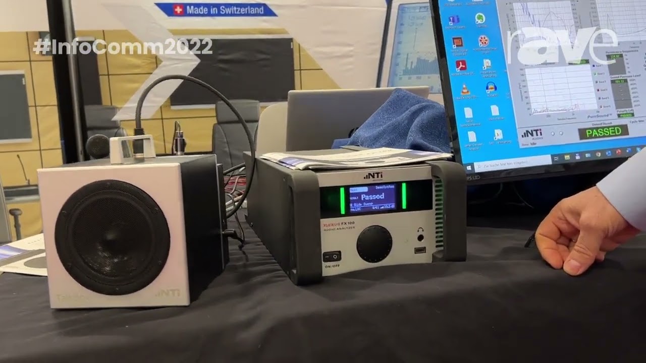 InfoComm 2022: NTi Audio Offers FLEXUS FX100 Professional Audio Analyzer