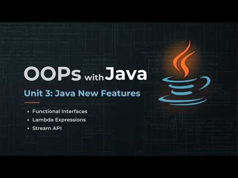 Oops With Java Unit 3 Java New Features