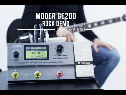 Гитарный процессор эффектов MOOER GE200 - фото 2 - id-p2529997966