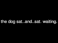 sad dog abandon story 