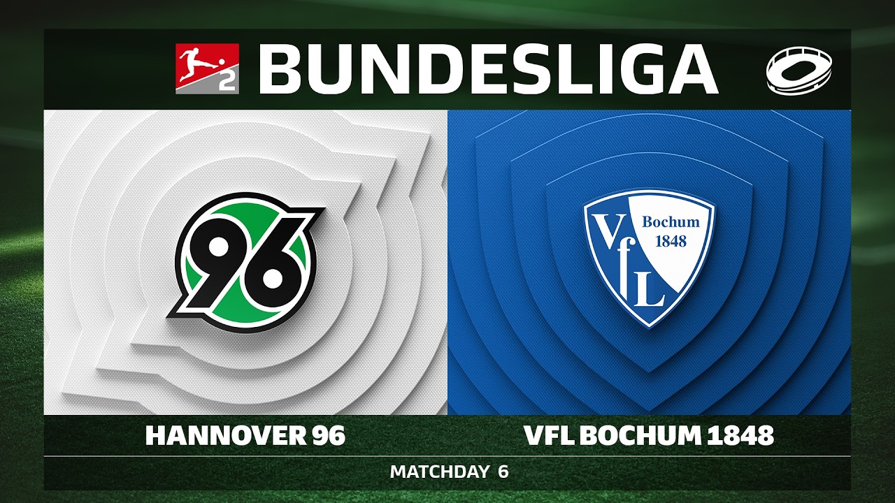 Hannover 96 vs. VfL Bochum 1848 | Matchday 6 - Bundesliga 2 2026/27
